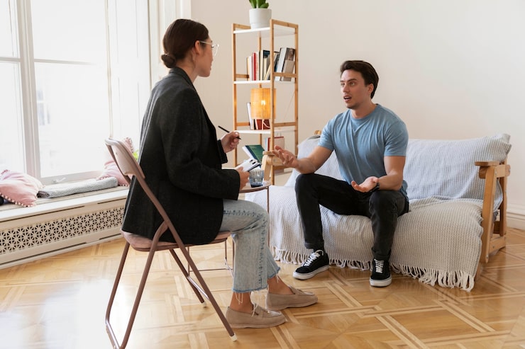 one on one therapy session in Chicago focused on mental health support and personal growth